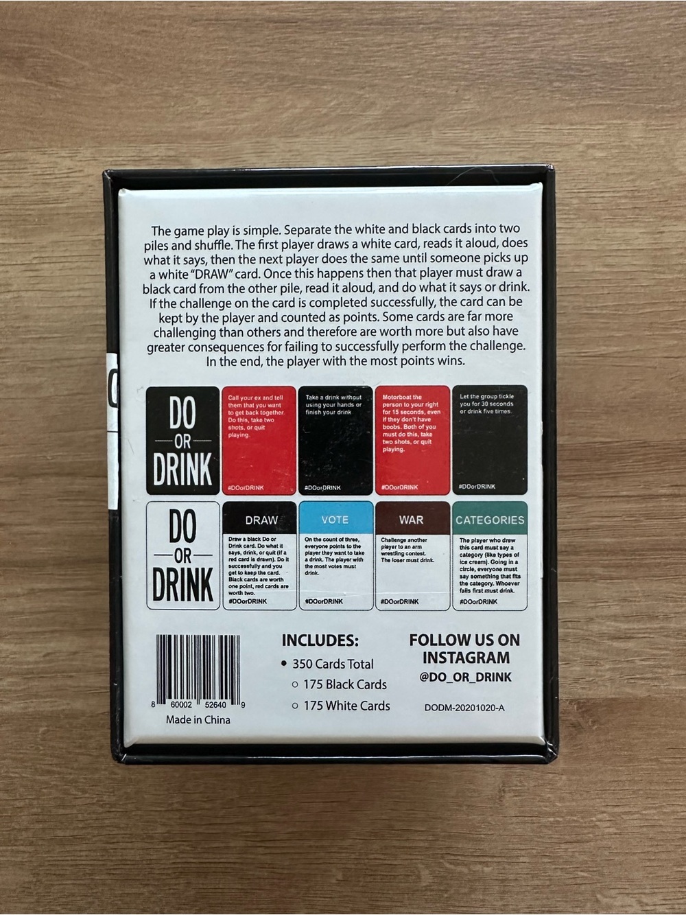 Do or Drink Drinking Card Games for Adults - Picture 2 of 2